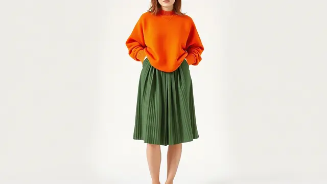 Outfit Rok Plisket