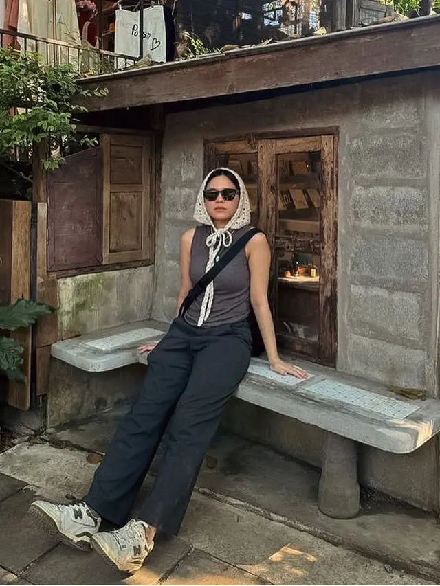 Nathania Berniece Zhong, Putri Veronica Tan dan Ahok. [@nata.zhong]