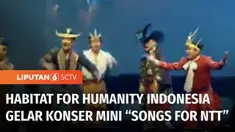 Organisasi nonprofit Habitat for Humanity Indonesia menggelar konser mini bertajuk, Songs for NTT. Konser ini bertujuan untuk menggalang dana demi membangun rumah layak huni di NTT.