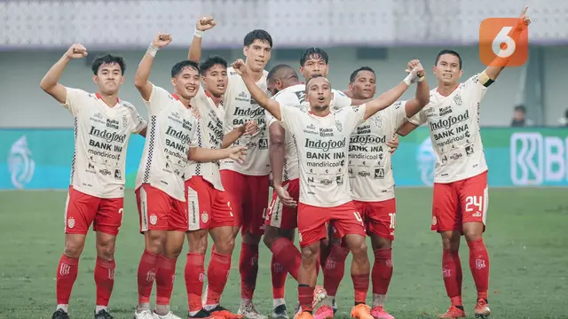 Bali United FC kontra Dewa United di Stadion Indomilk Tangerang