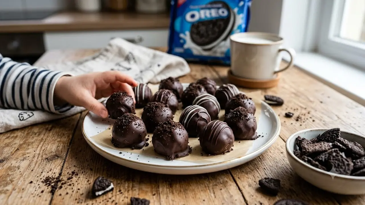 Resep Oreo Truffle 3 Bahan yang Bisa Dibuat Bersama Anak