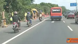 Motor Masuk Tol UKI-Cibubur