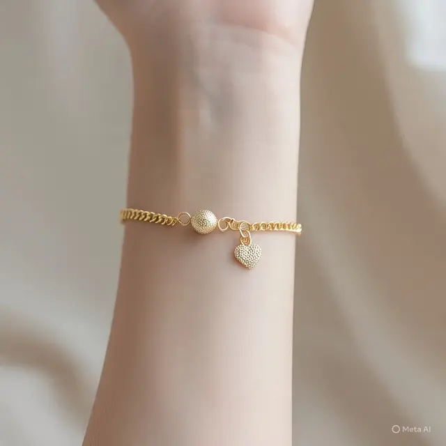 Gelang Emas Jaman Dulu. (Liputan6.com/MetaAI)