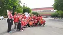 Sebagai salah satu ikon olahraga di kota Solo, Stadion Manahan menjadi tempat yang wajib dikunjungi La'eeb, Si Maskot Piala Dunia 2022 Qatar. (Procomm Surya Citra Media)
