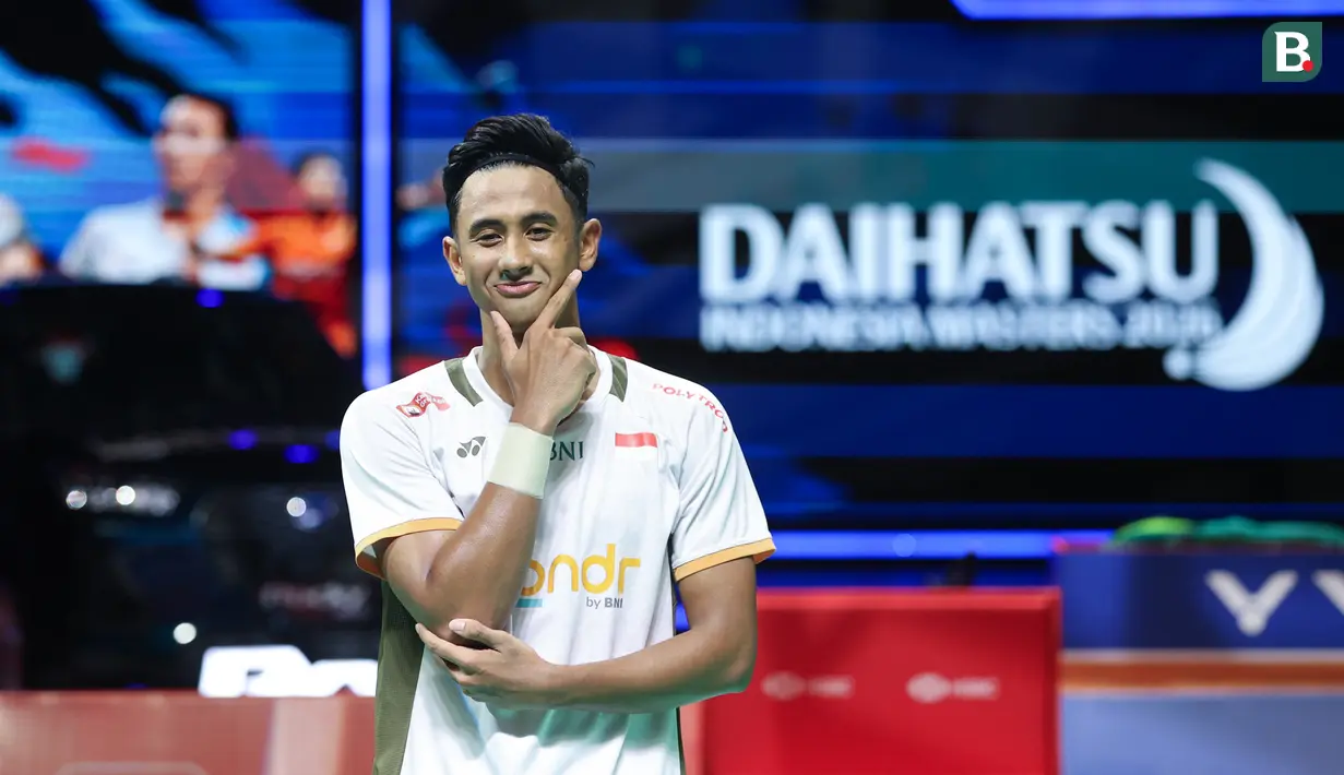 Lolosnya Alwi ke final membuat asa Indonesia untuk tetap meraih gelar juara tunggal putra setidaknya masih terjaga. (Bola.com/M Iqbal Ichsan)
