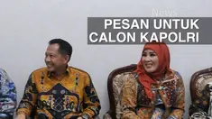 Komjen Pol Tito Karnavian berpeluang besar menjadi Kapolri. Sang istri menitipkan pesan-pesan romantis pada Tito