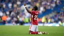 Memasuki paruh kedua, Chelsea dikejutkan gol cepat Nottingham Forest pada menit ke-48. (AP Photo/Kirsty Wigglesworth)