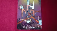 Kartu Tarot Five of Wands