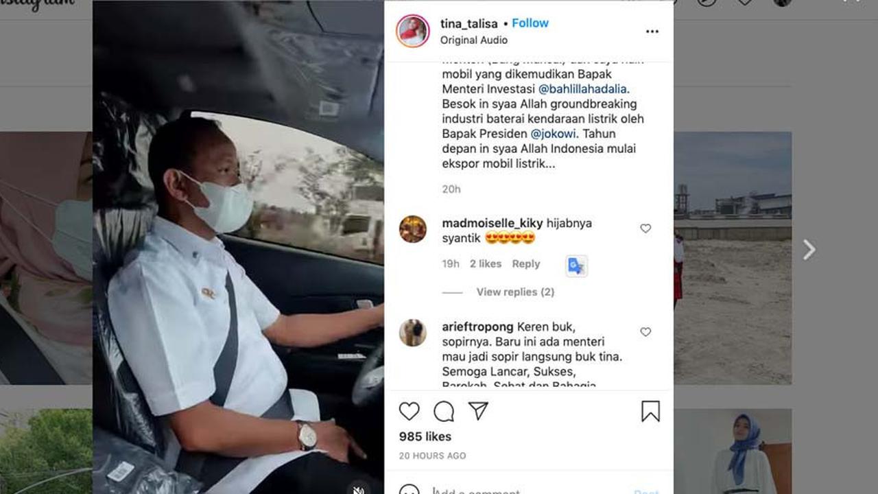 Potret Tina Talisa (Instagram/@tina_talisa)