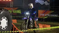 Diguyur Hujan Deras, 40 Rider Beraksi di Race Pertama Final Trial Game Dirt 2025