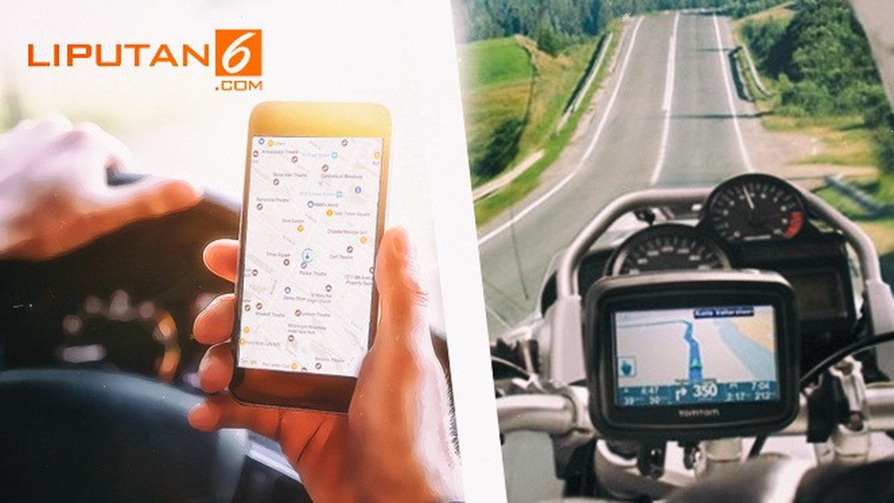 Banner Infografis Jangan Pakai GPS Saat Berkendara