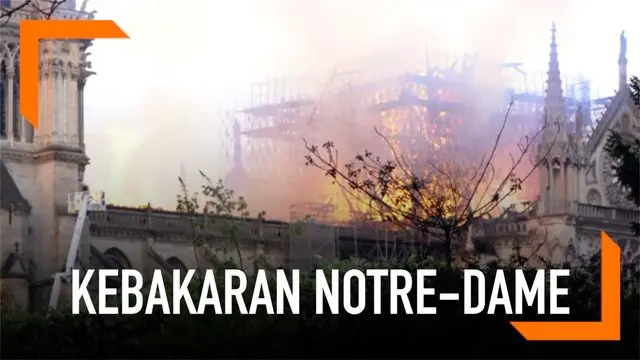 Kebakaran yang terjadi di Notre-Dame, Paris memicu duka dari warganet. Unggahan perasaan sedih warganet menjadi trending di Twitter.