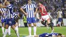 Berkat hasil ini, Porto dan MU sama-sama belum mampu meraih kemenangan di League Phase Liga Europa musim ini. Keduanya pun tercecer di papan tengah klasemen. (AP Photo/Luis Vieira)