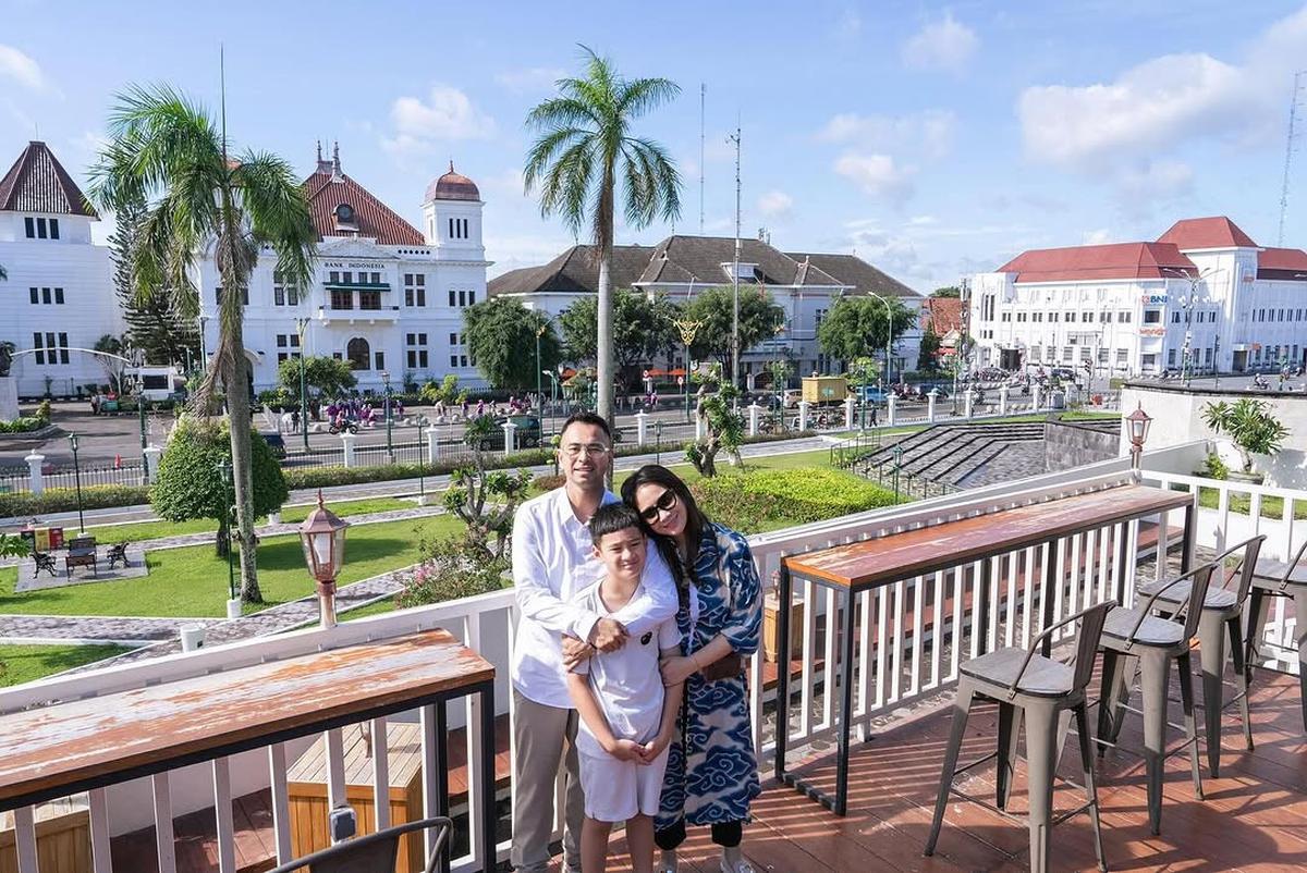 Momen Seru Raffi Ahmad, Nagita Slavina, dan Rafathar Liburan ke Museum Benteng Vredeburg