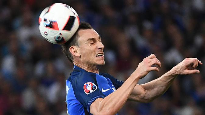 Laurent Koscielny bergabung dengan Bordeaux pada musim panas tahun ini. (AFP/Anne-Christine Poujoulat)