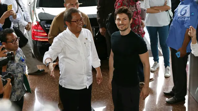 Pendiri Telegram Temui Kemkominfo