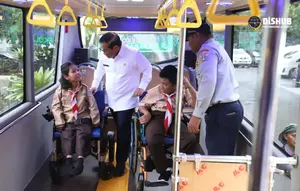 Jakarta Punya 37 Bus Sekolah Khusus Disabilitas