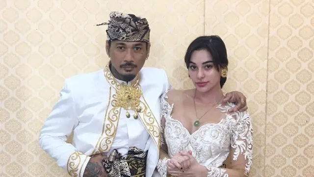 Jerinx dan Nora Alexandra Philip
