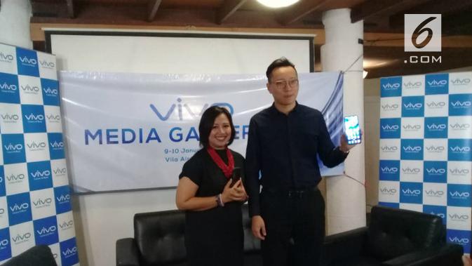 Media gathering Vivo di Lembang, Bandung, Rabu (9/1/2019). Liputan6.com/Surya Handika