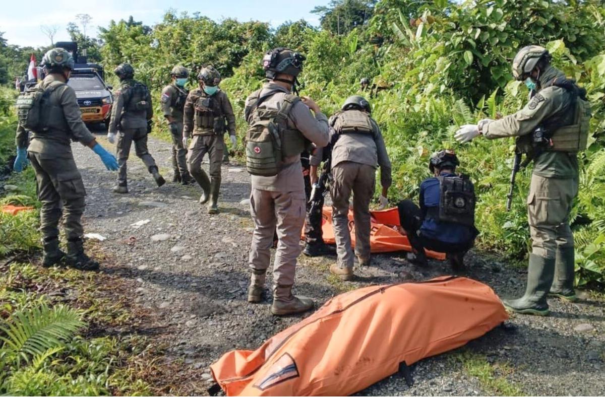 FOTO: Dua Pendulang Emas Tewas Dibunuh di Yahukimo, Satgas Damai Cartenz Janji Buru Pelaku