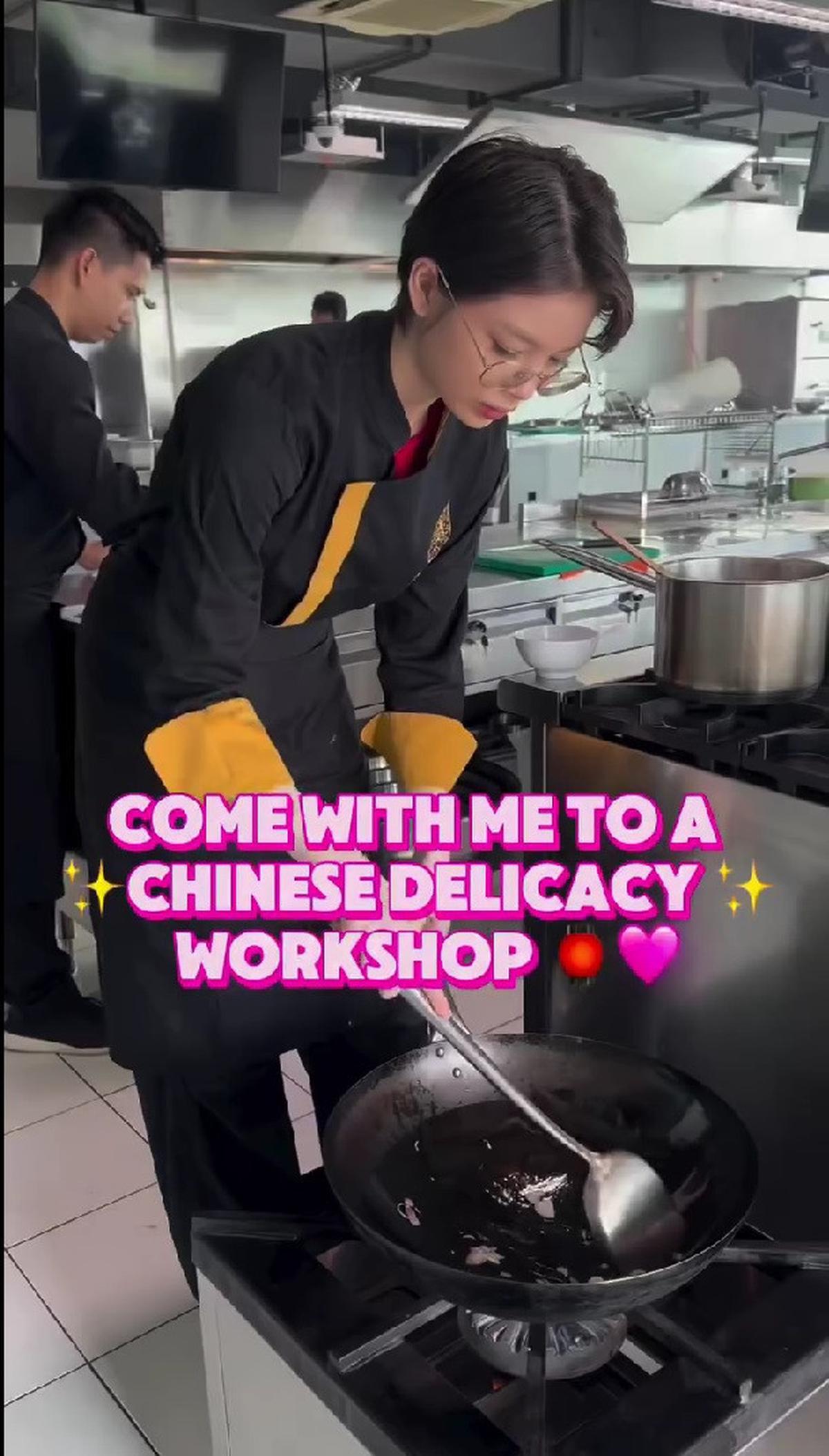 Nada Tarina Putri Kembali Ikut Kelas Memasak, Disebut Netizen Multi Talenta