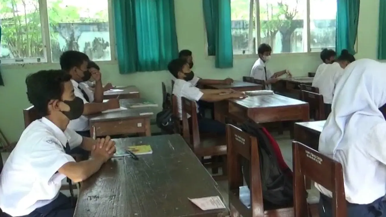 Siswa Lakukan pembelajaran Tatap Muka