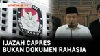 Komisi Pemilihan Umum membatalkan keputusan soal merahasiakan dokumen pribadi capres dan cawapres termasuk ijazah pasangan calon untuk pemilu 2029. KPU menyatakan keputusan yang dibuat sebelumnya tidak untuk melindungi siapapun.
