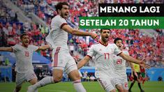 Iran terakhir merasakan kemenangan di Piala Dunia saat mengalahkan Amerika Serikat pada 1998.