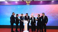 Peluncuran aplikasi pemanfaatan Big Data Analytics Pasar Modal (BDA PM) dengan nama OJK OSIDA PMDK. (Foto: Istimewa)