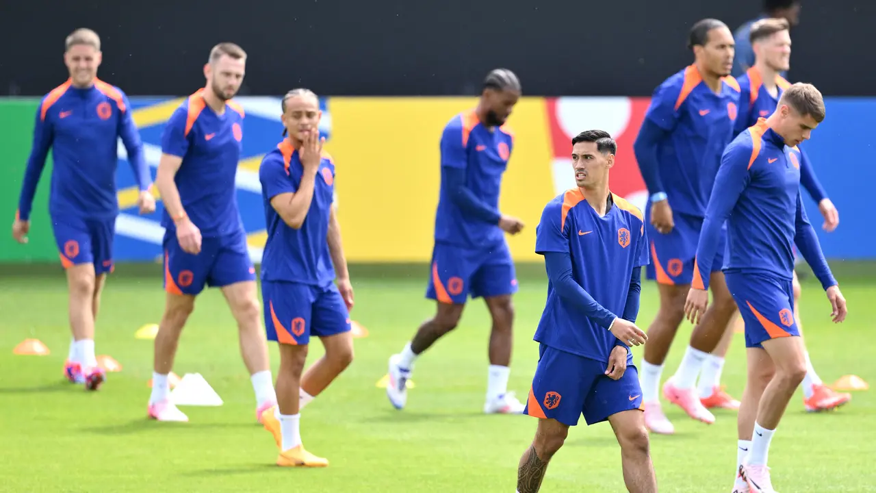 Latihan Belanda Jelang vs Prancis di Euro 2024