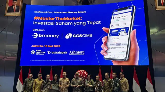 Peluncuran BMoney Saham #MasterTheMarket:Investasi Saham yang Tepat, Selasa, (16/5/2023). (Foto: Liputan6.com/Elga N)