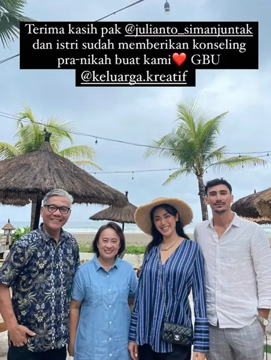 Jessica Iskandar dan Vincent Verhaag (Instagram/inijedar)