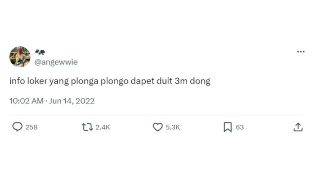 6 Cuitan Netizen Tanya Loker Ini Bikin Tepuk Jidat, Susah Cari Infonya