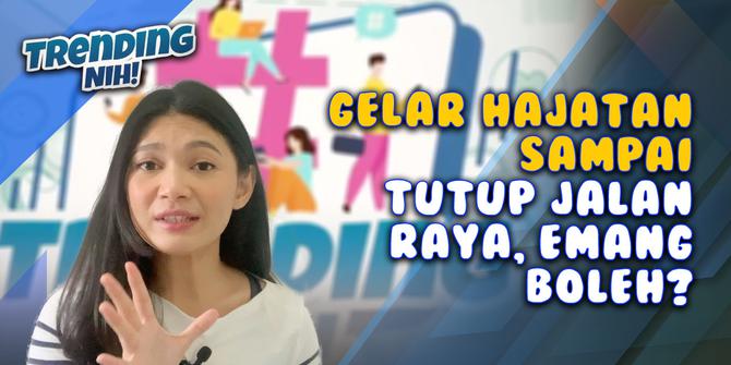 VIDEO: Trending Nih! Gelar Hajatan sampai Tutup Jalan Raya, Emang Boleh?