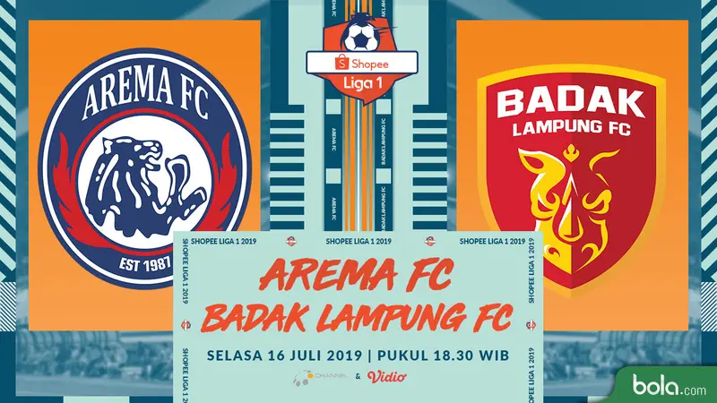 Arema FC Vs Badak Lampung FC