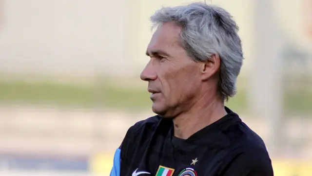 Pemain legendaris Inter Milan Giuseppe Baresi