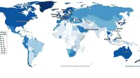 Bank Dunia merilis daftar 189 negara untuk mengetahui tingkat kemudahan bisnis. Berikut laporannya. 