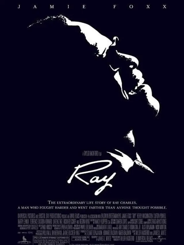 Poster film Ray. (Foto: Dok. Universal Pictures/ IMDb)