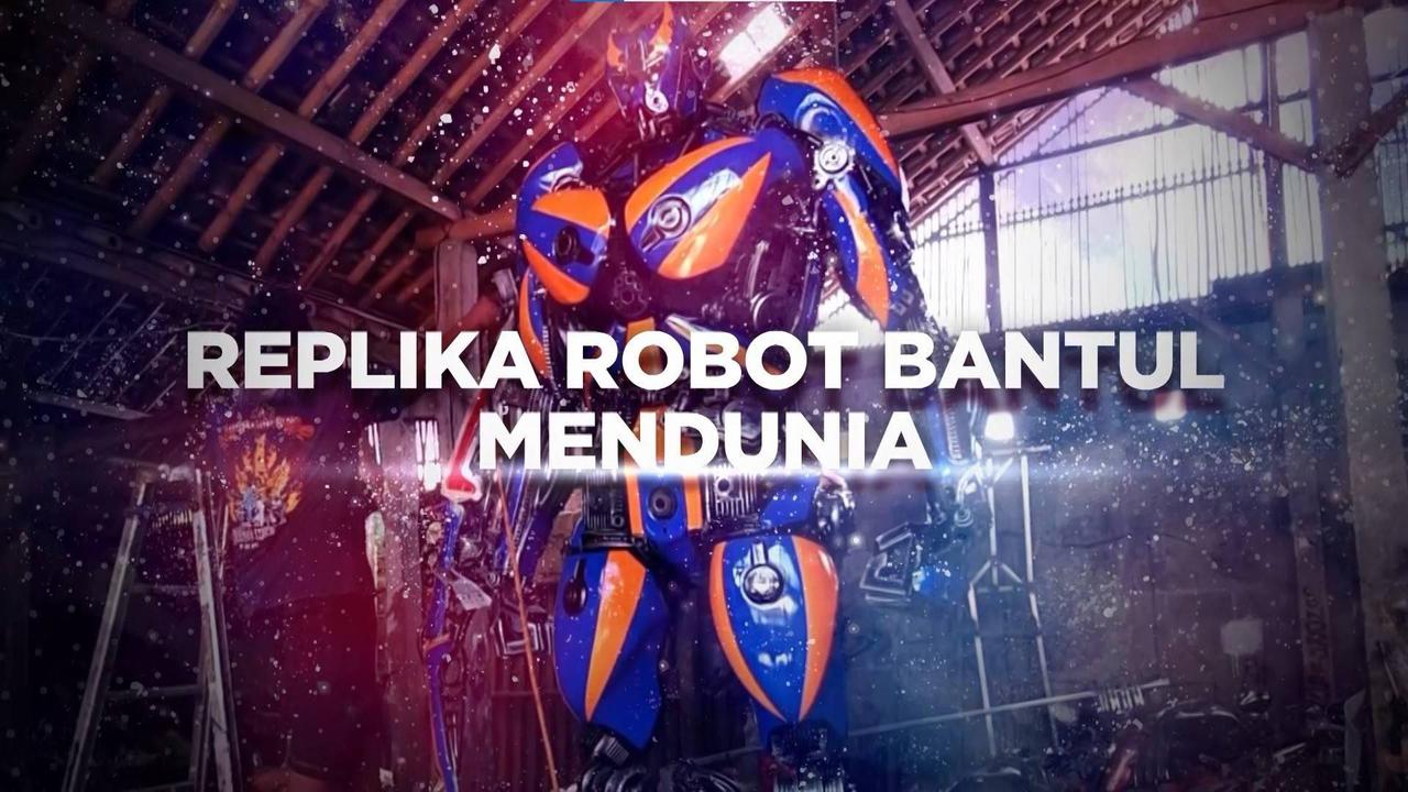 VIDEO: Pengangguran Ciptakan Robot Replika Hingga Dikenal Dunia