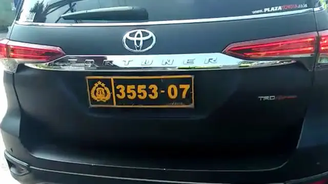 Viral mobil polisi