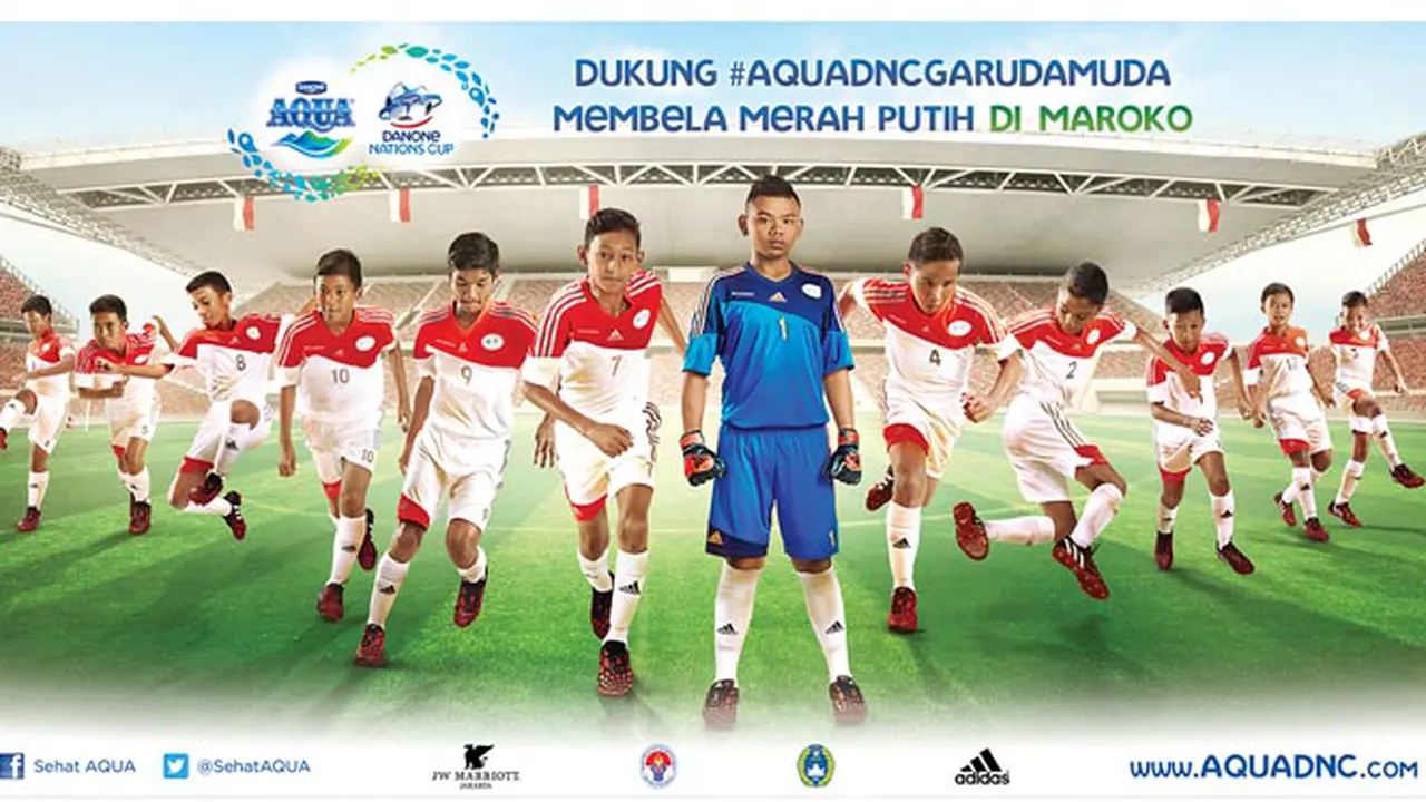 Alumni AQUA DANONE Nations Cup yang Jadi Bintang Tim Nasional