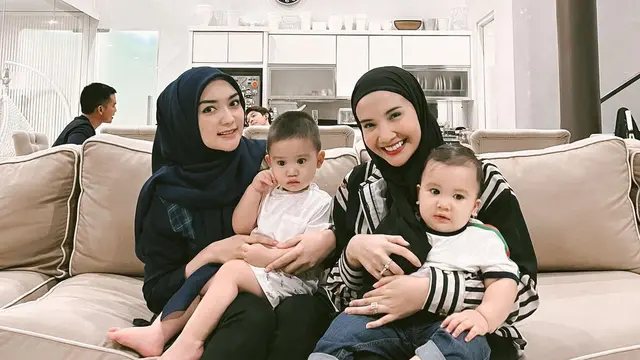 Playdate Athar anak Citra Kirana dan Ukkasya putra Zaskia Sungkar (Foto: Instagram/@citraciki)
