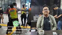 Viral Video Pria Mengamuk di Stasiun Manggarai. Ternyata Pernah Bikin Akun Fiktif Wanita Incarannya. (Sumber: Twitter)
