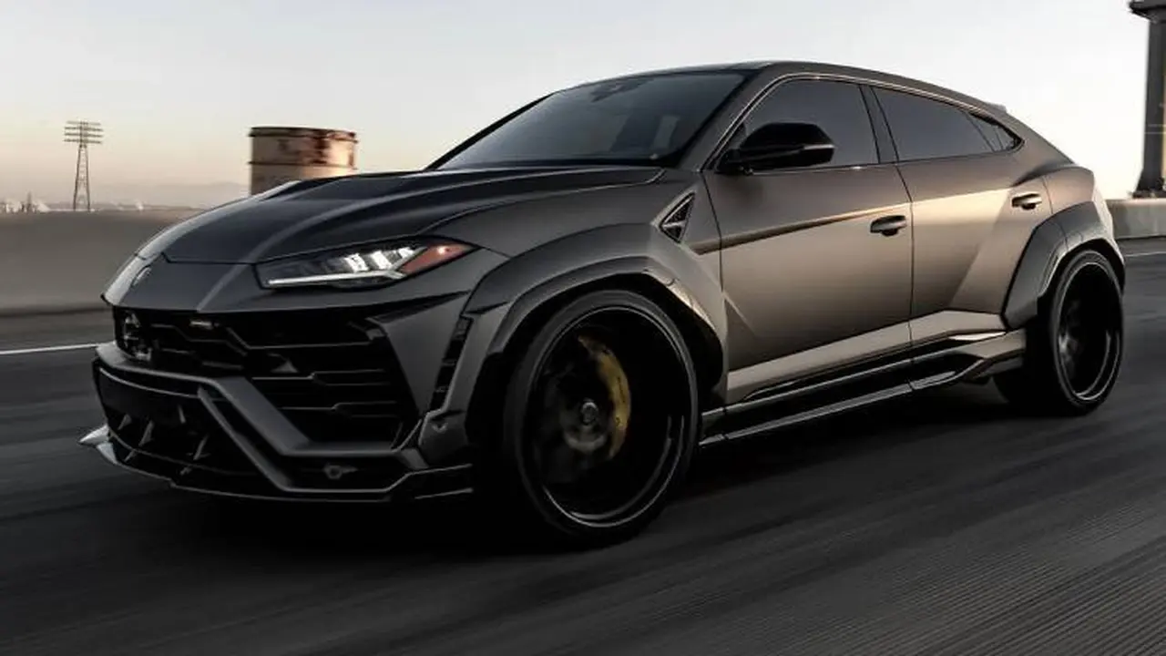 Modifikasi Lamborghini Urus tampilkan sisi misterius (Carscoops)