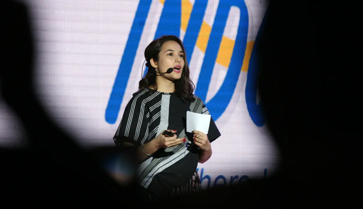 Chelsea yang menjabat sebagai presiden komunitas yang bernama Youth of Indonesia (YOI) aka berusaha memberikan hal positip pada generasi muda. Mesk hal tersebut bukan hal mudah. (Nurwahyunan/Bintang.com)
