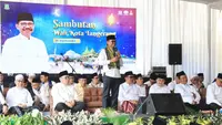 Semarak Maulid Nabi, Warga Tangerang Ikuti Kirab Gunungan