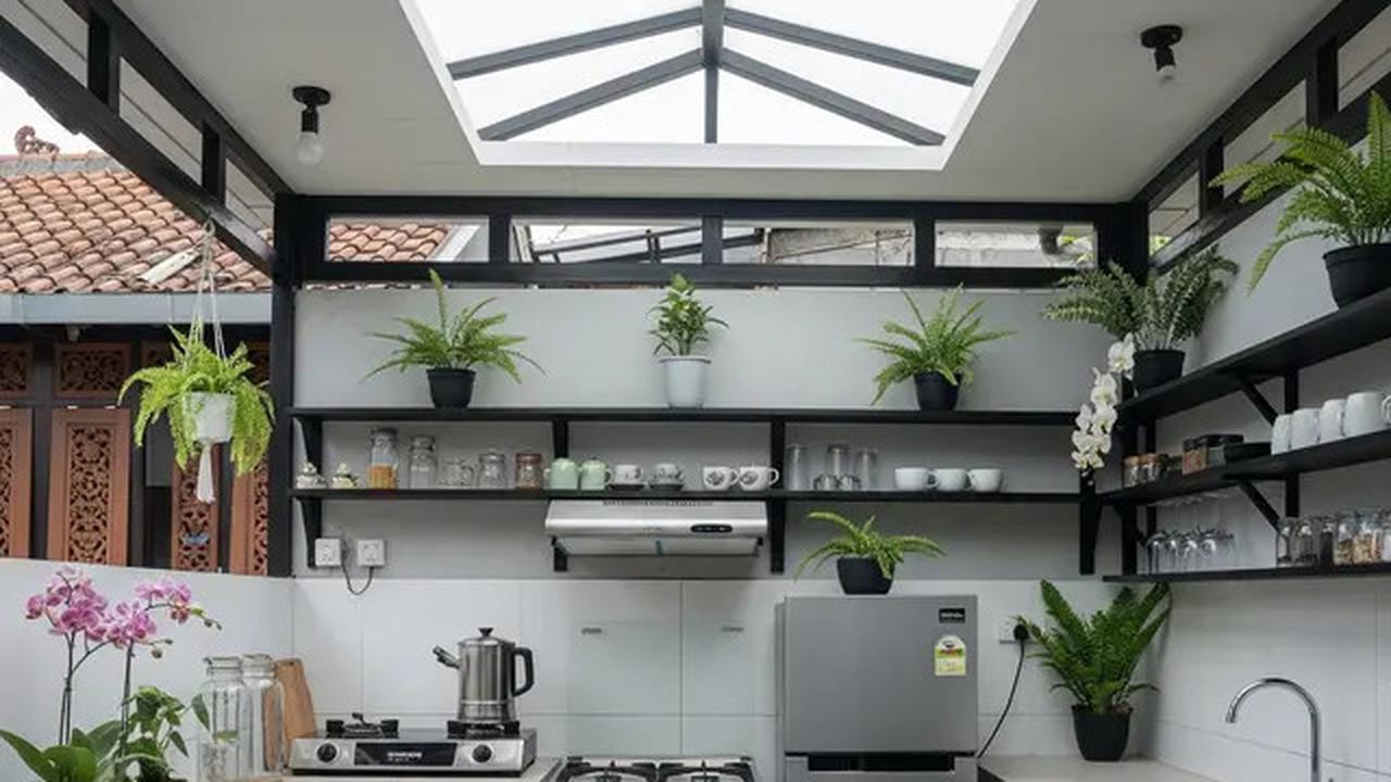10 Inspirasi Dapur Outdoor Sederhana di Pekarangan Rumah Kecil Tren 2025, Hemat Budget