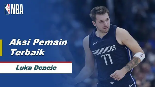 Berita Video Melihat Aksi Luka Doncic Saat Mencetak Rekor di NBA 2019-2020