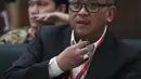 Sekretaris Jenderal PDIP Hasto Kristiyanto menunggu untuk dimintai keterangan penyidik di Gedung KPK, Jakarta, Jumat (24/1/2020). Hasto diperiksa sebagai saksi terkait kasus dugaan suap penetapan pergantian antarwaktu (PAW) anggota DPR 2019-2024. (merdeka.com/Dwi Narwoko)