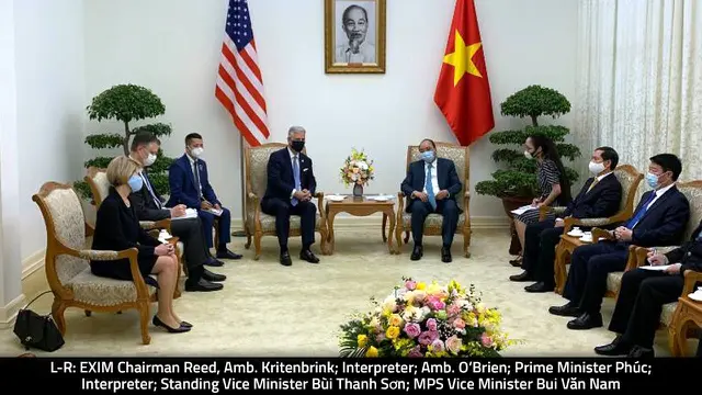 Kunjungan Robert C. O'Brien, penasehat keamanan nasional AS ke Vietnam.